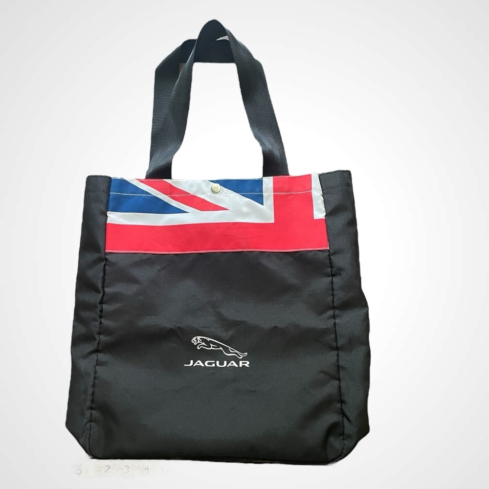 JAGUAR Nylon Tote Bag British Flag